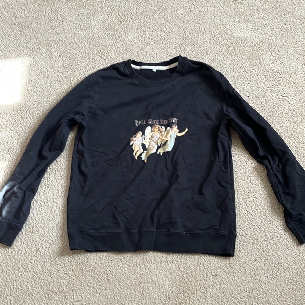 “hell was boring” long sleeve